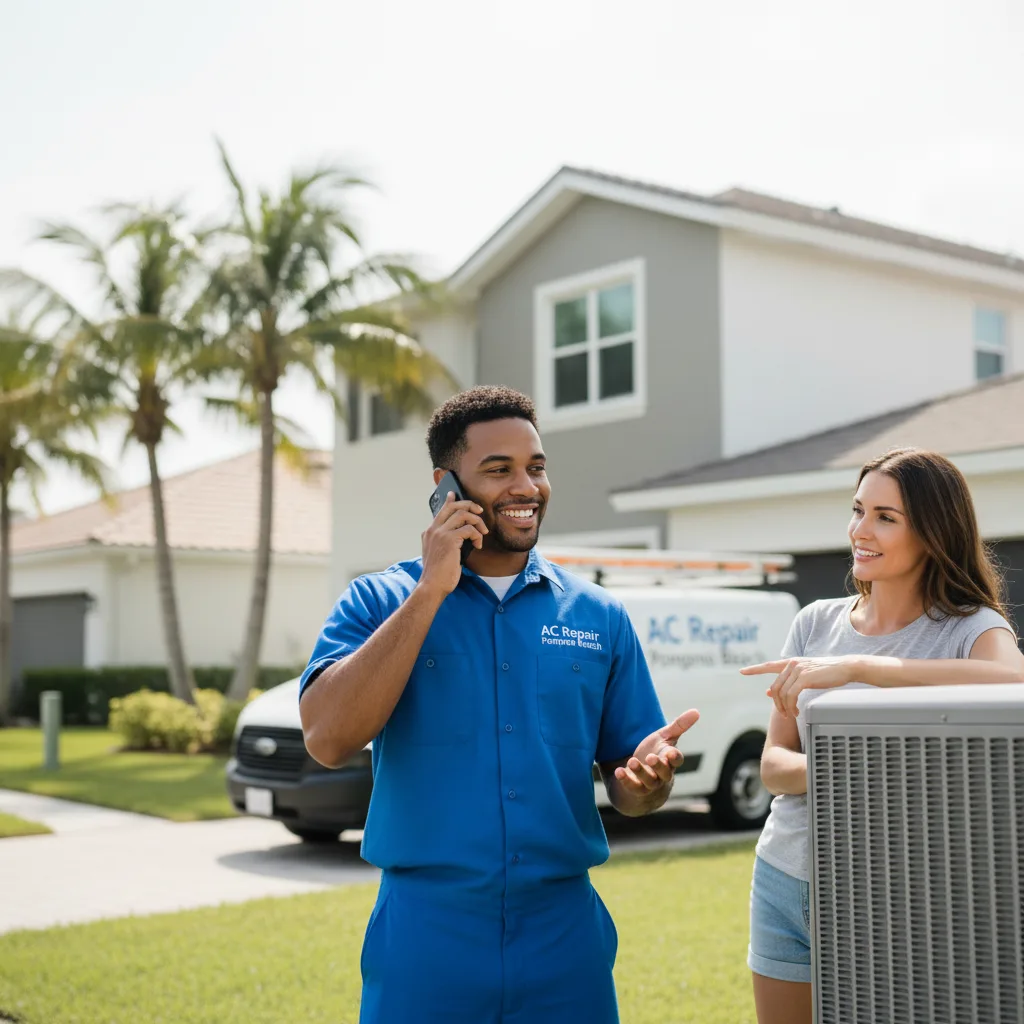 AC Repair Pompano Beach customer support in Olin
